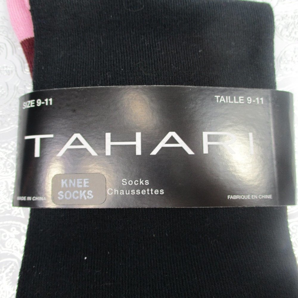 TAHARI Knee Socks NWT Size 9-11 - Picture 3 of 8